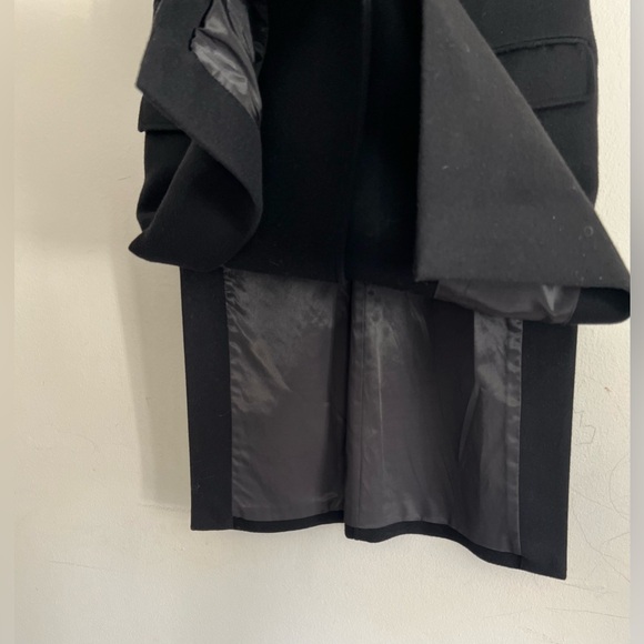 Veronica beard palmer Dickey wool longline vest in black size 4/ small - Picture 8 of 9